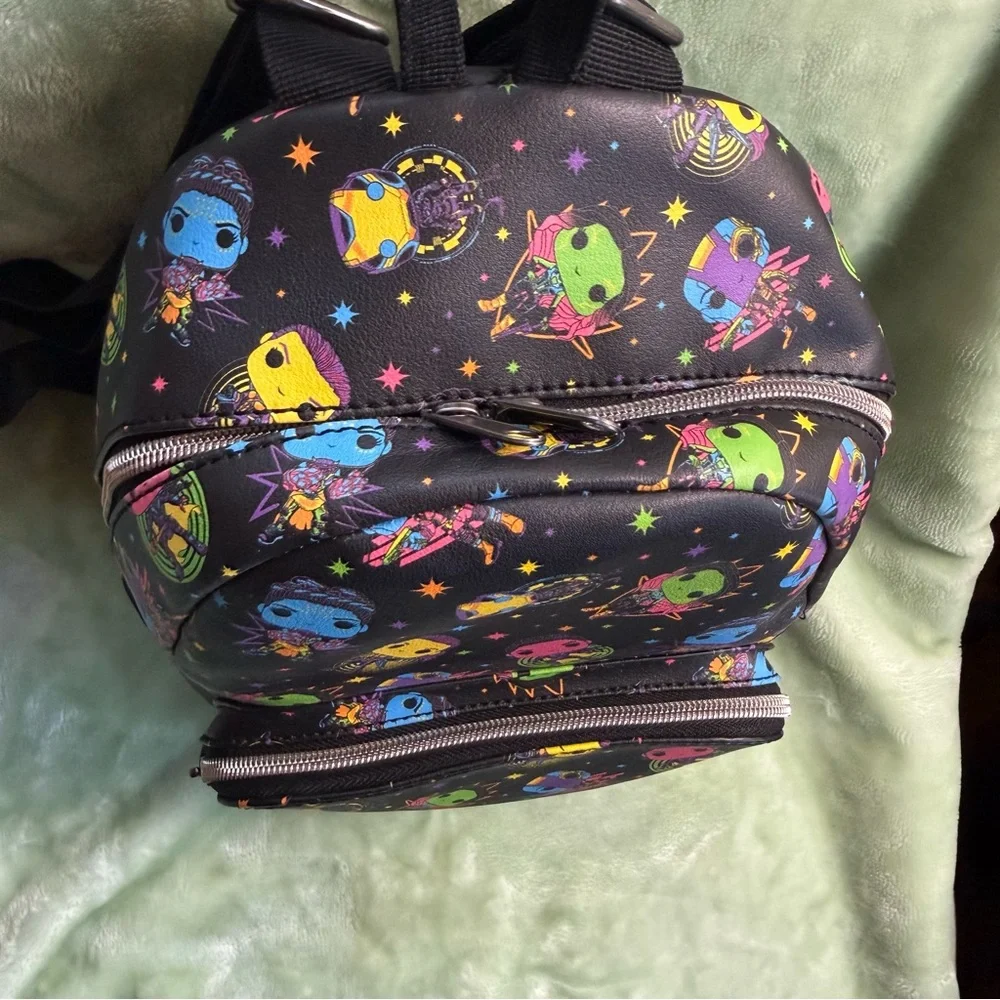 Funko POP Marvel: The Infinity Saga BLACKLIGHT Mini Backpack - Picture 3 of 10